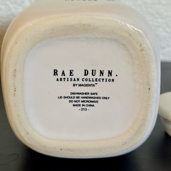 Rae Dunn White Ceramic Farmhouse Milk Cream Bottle with Cow Print “MOO” NEW - Picture 8 of 8